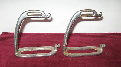 Vintage English Breakaway Stirrups Pair Vintage Horse Stirrups • $5.50