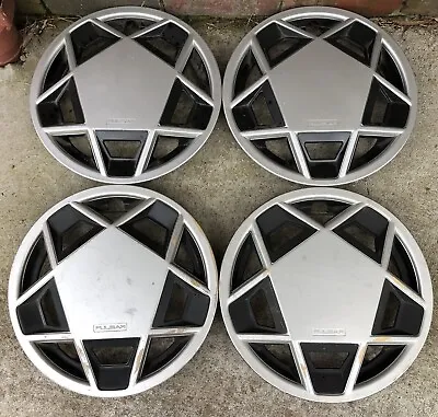 Pulsar Exa Turbo.  DATSUN NISSAN PULSAR HUBCAPS X 4..13”WHEEL COVERS CENTER CAPS • $295