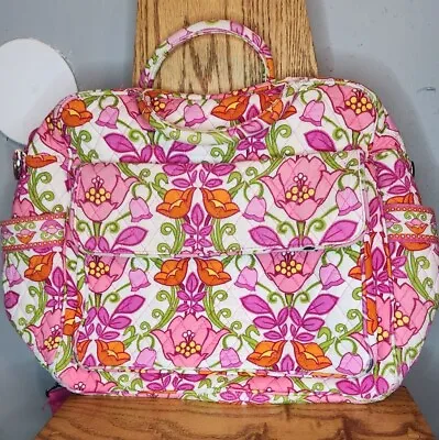 Vera Bradley Quilted Convertible Diaper Bag/ Backpack Lilli Bell • $28.99
