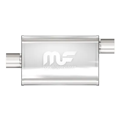 Magnaflow 11224 Performance Muffler 2  Center/Offset 4x9x14 Oval Satin Stainless • $116