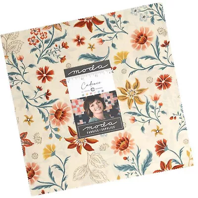 Cadence Moda Layer Cake 42 100% Cotton 10  Precut Quilt Squares • $47.99