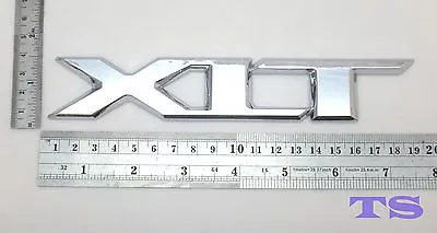 Chrome Logo   XLT   Emblem Decal For Ford Ranger T6 Wildtrak Hi-Rider 2012 2021 • $24.43