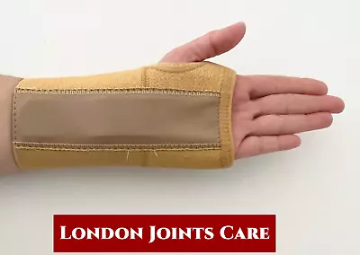 Wrist Support Brace With Splint Carpal Tunnel Arthritis Adjustable Breathable UK • £7.99