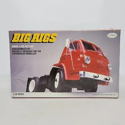 Vintage 1/25 Testors Big Rigs Dodge L-700 Tilt Cab Truck Model Kit Sealed 118 • $149.99