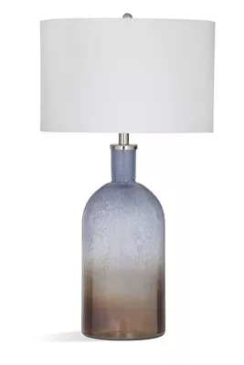 Bassett Mirror L3879T Annalise Table Lamp Antique Glass 100W 30 H X 16 W X 16  L • $50.04
