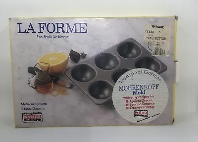 Vtg Kaiser La Forme Traditional German Mohrenkoff Mold West Germany Box Wear • $17.99