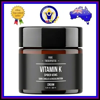 Vitamin K Cream Spider Varicose Veins Scars Rosacea Capillaries Dark Circles • $32.08