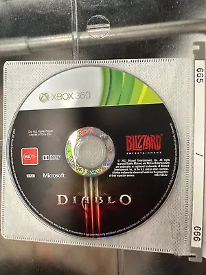 Diablo III Reaper Of Souls Ultimate Evil Edition - Xbox 360 PAL - DISC ONLY • $6.59