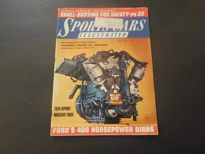 Sports Cars Illustrated Jul 1957 Maserati 300S; Ford's 400 HP Birds     ID:36555 • $12