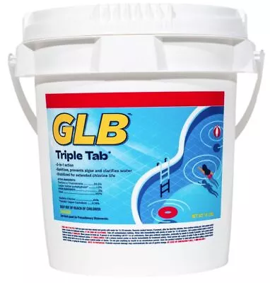 GLB Triple Tab Chlorinating Tablets - 10 Lbs • $115.85