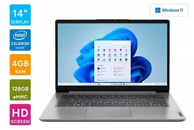 Lenovo Ideapad 1 14  Celeron Laptop With Windows 11 S (4GB 128GB) Windows • $362.64