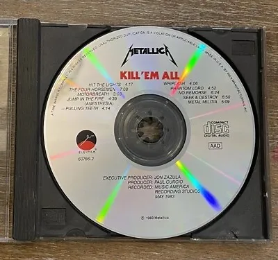 Metallica - Kill Em All CD Early 90s US Press • $9.99