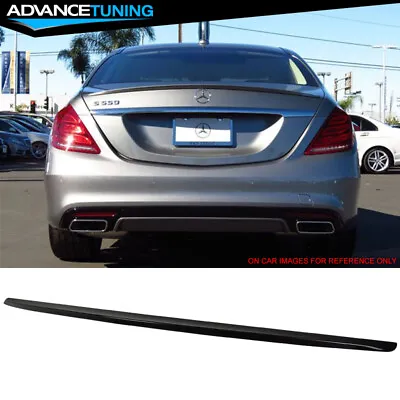 Fits 14-20 Benz W222 S-Class Sedan Trunk Spoiler OE Painted #197 Obsidian Black • $99.99