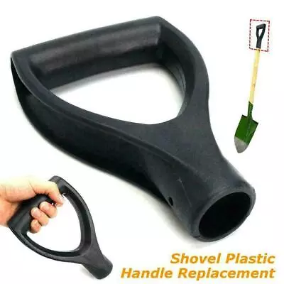 1*Black Plastic Shovel Replacement D-Grip Spade Handle Garden Nice • $3.91