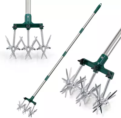 Rotary Cultivator Set 25 -63  Adjustable Gardening Rotary Tiller Cultivator  • $61.92