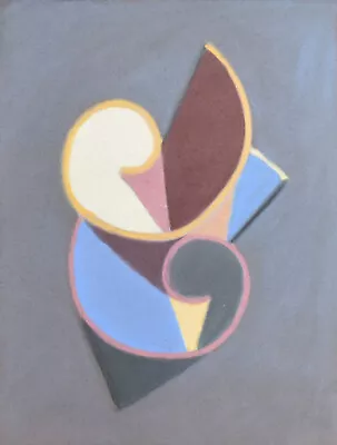 Lucio Loubet (1927-1995) - 8th Series Of The Metamorphosis - Pastel (35) • $192.56