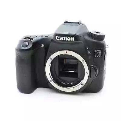 Canon EOS 70D 20.2MP Digital SLR Camera Body #82 • $318