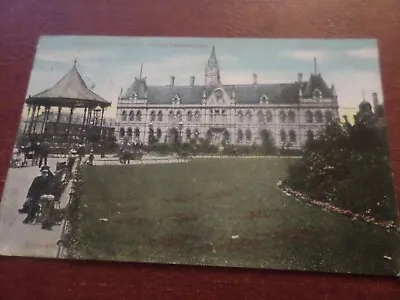 1906 Postcard Municipal Buildings Middlesborough • £0.99