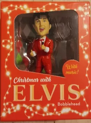 Christmas With Elvis Bobblehead With Music -  Brand New In Box  • $10