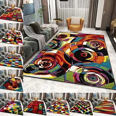 £14.99 • Buy Non Slip Large Area Rugs Hallway Runner Rug Living Room Bedroom Carpet Floor Mat