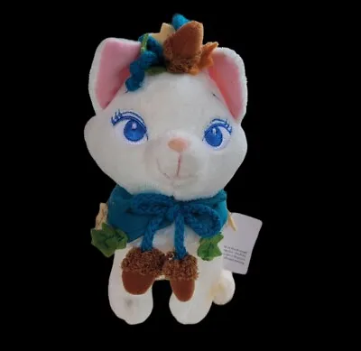 Rare Disney Kitten Marie Plush Acorns W/ Fall Leafs  Aristocats Stuffed Animal • $19.77