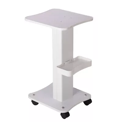 Heavy White Beauty Salon Trolley Stand SPA Salon Storage Cart Trolley UK • £42.99