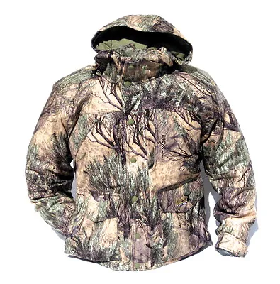 Cabela's Men's Silent Suede DRY-PLUS Open Country Waterproof Hunting Jacket • $139