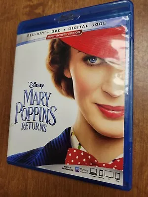 Mary Poppins Returns (Blu-ray 2018)NO DIGITAL COPY • $9.49