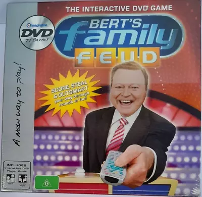 Bert's Family Feud: Interactive Dvd Game 2007 / Feat. Bert Newton - New & Sealed • $56.50