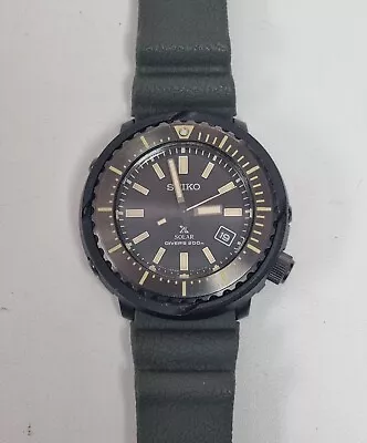 Seiko Prospex Solar Baby Tuna 47mm - SNE543P1 Full Set Green Khaki USA Release • £249