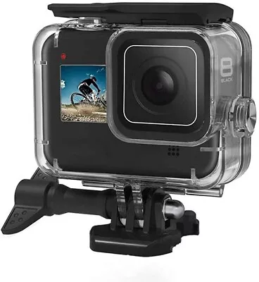 F1TP Waterproof Case Accessories For GoPro Hero 8 Black Action Camera 60M • $42.65