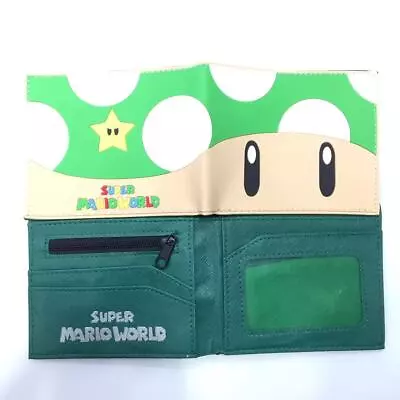 Super Mario Toad Cartoon PVC Wallet With Card Holder Bi-Fold Purse Wallets • $10.60