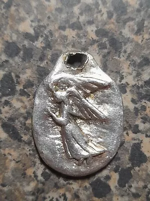 V K Guardian Angel Pocket Vintage Medal  • $12