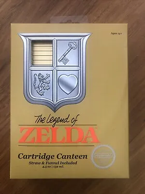 NEW RARE Nintendo The Legend Of Zelda Gold Cartridge Canteen • $39.99