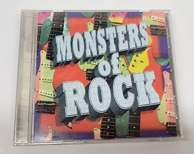 Monsters Of Rock By Various Artists (CD 1998) Complete With Jewel Case - Tested • $8.95