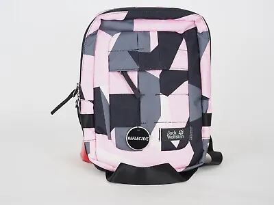 Jack Wolfskin TRT Utility Bag 8006401 Pink Geo Block Small Travel Backpack • £19