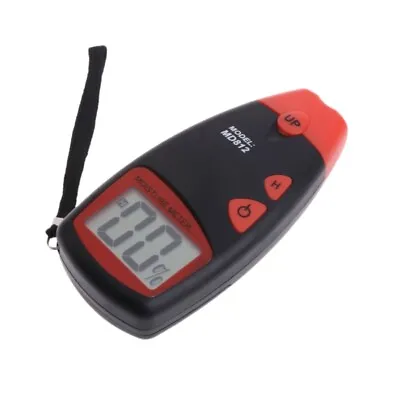 Two Pin Wood Moisture Meter Humidity Tester Wall Hygrometer Damp Detector • $18.45