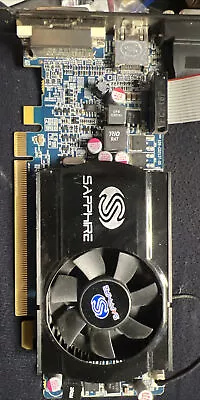 Sapphire HD5570 1G DDR3 PCI-E HDMI/DVI-I/VGA Graphics Card 299-3E142-710SA • $19.99