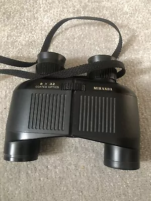 Vintage Miranda 8x32 Binoculars Coated Optics -  • £8