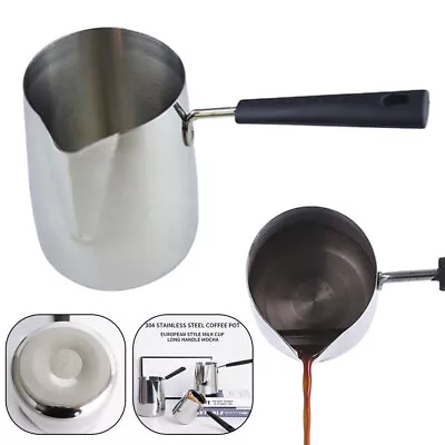 Stainless Steel Pouring Pot Candle Making Wax Melting Jug Pitcher Soap Making • £8.27