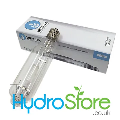 Solistek 600W Metal Halide ( MH ) Single Ended ( SE ) 4K Lamp Bulb • £19.99