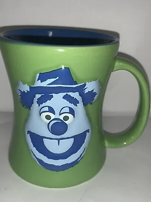 Fozzie Bear Coffee Mug Cup Tea The Muppets 2 Sided 3d Green Large Waka Waka • $11.95