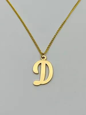 £8.99 • Buy Only Fools And Horses Del Boys Perfect Replica Gold Coloured D Chain (Plastic)