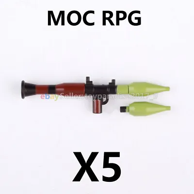 Military Weapon Pack RPG Building Blocks Mini Toy Figures Set Lot • $15.53