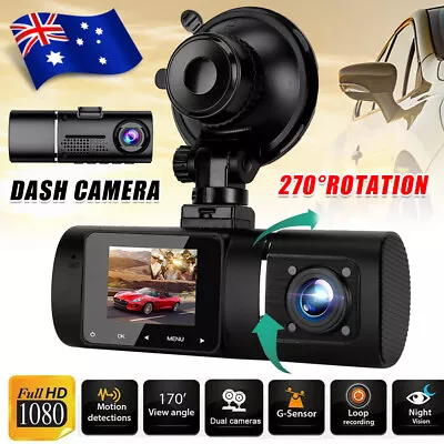 $67.95 • Buy 170° Car DVR Cam Dash Camera HD 1080P WIFI Video Recorder Monitor Night Vision