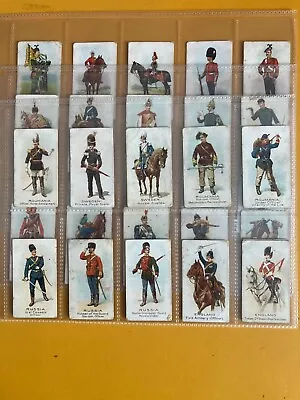 Cigarette Cards Soldiers Of The World 31 Cards  1900s • £5.50