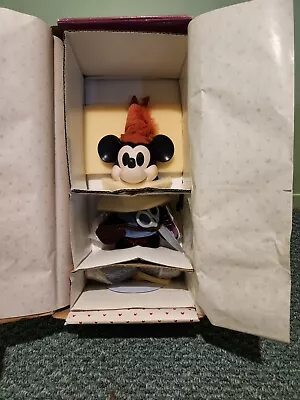 $114.99 • Buy Walt Disney Mickey Mouse Musical Porcelain Doll Brave Little Tailor-new
