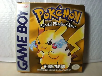 Gameboy Pokemon Yellow Version CIB • $495