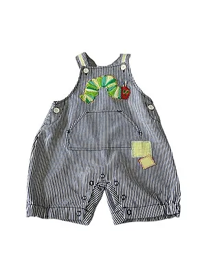$22.95 • Buy The Very Hungry Caterpillar Baby Overalls Size 00, 3 - 6 Months, Striped Design