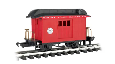 BACHMANN G SCALE 97088 Lil Big Hauler Short Line Railroad RED BAGGAGE Car   • $16.95